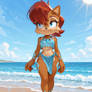 Sally acorn/Mobius Nui au