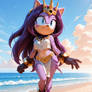 Queen Aleena hedgehog/Mobius nui