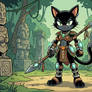 Ebony the cat/Mobius Nui