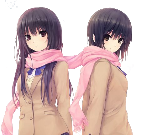 Anime Twin Render By Zombieusagi On Deviantart Anime Twin Render By Zombieusagi On Deviantart