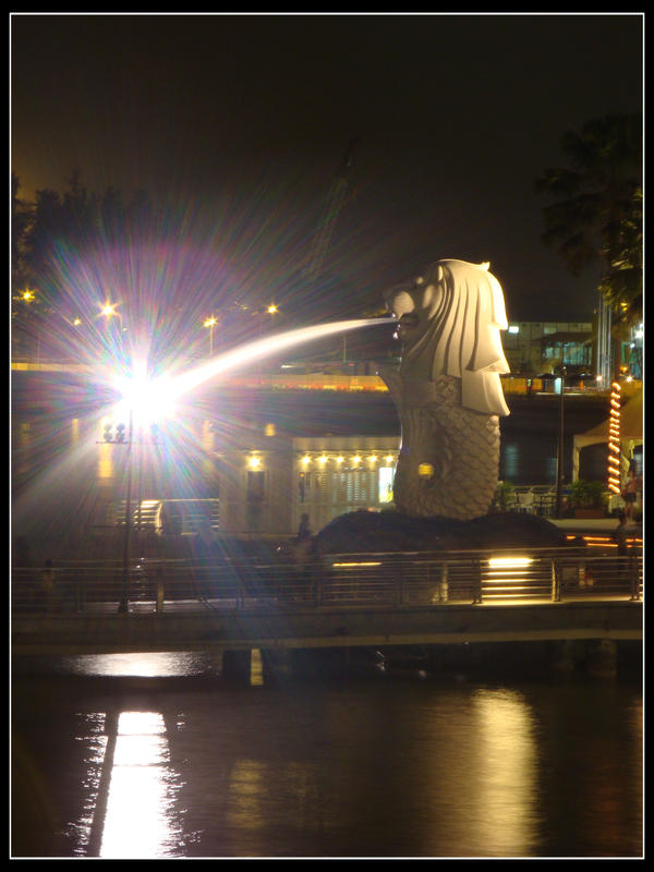 Merlion by xingsp on DeviantArt