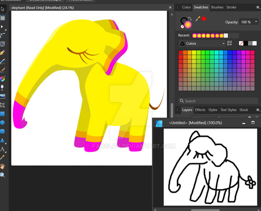 Mlp Elephant Deviantart Elephant by pangloy on DeviantArt