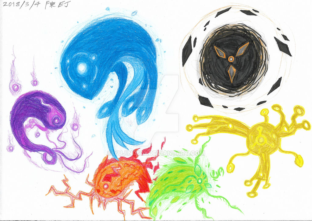The Elementals by Yujin0623 on DeviantArt