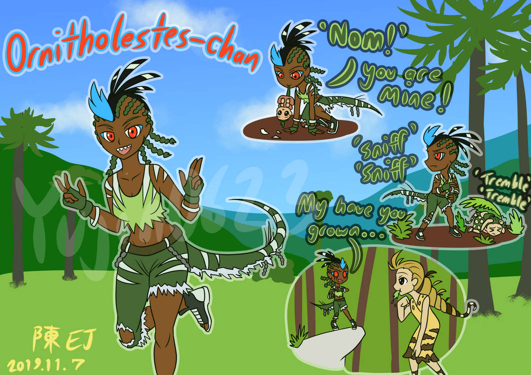 WWD Gijinka Ornitholestes chan By Yujin0623 On DeviantArt wwd-gijinka-ornitholestes-chan-by-yujin0623-on-deviantart