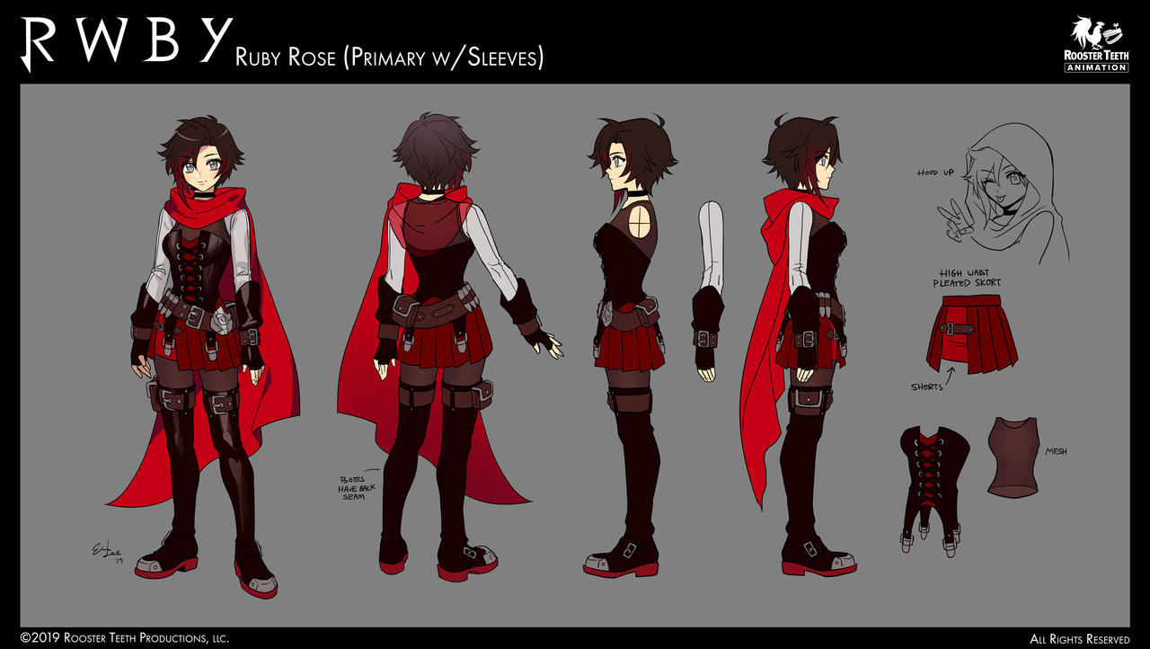 Ruby Rodd Outfits Ruby Rose Outfit Vol 7 by Ninninjoy on DeviantArt