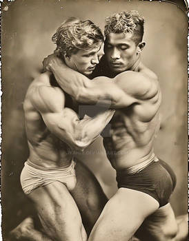 A33. Wrestling Pose