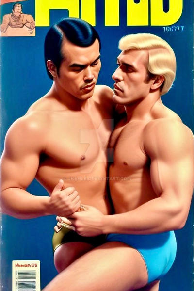 A98. Euro Wrestling Mag Cover #3