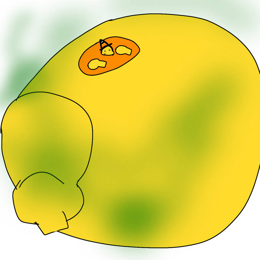 We're waiting for his belly to deflate :/ by Smuzina on DeviantArt