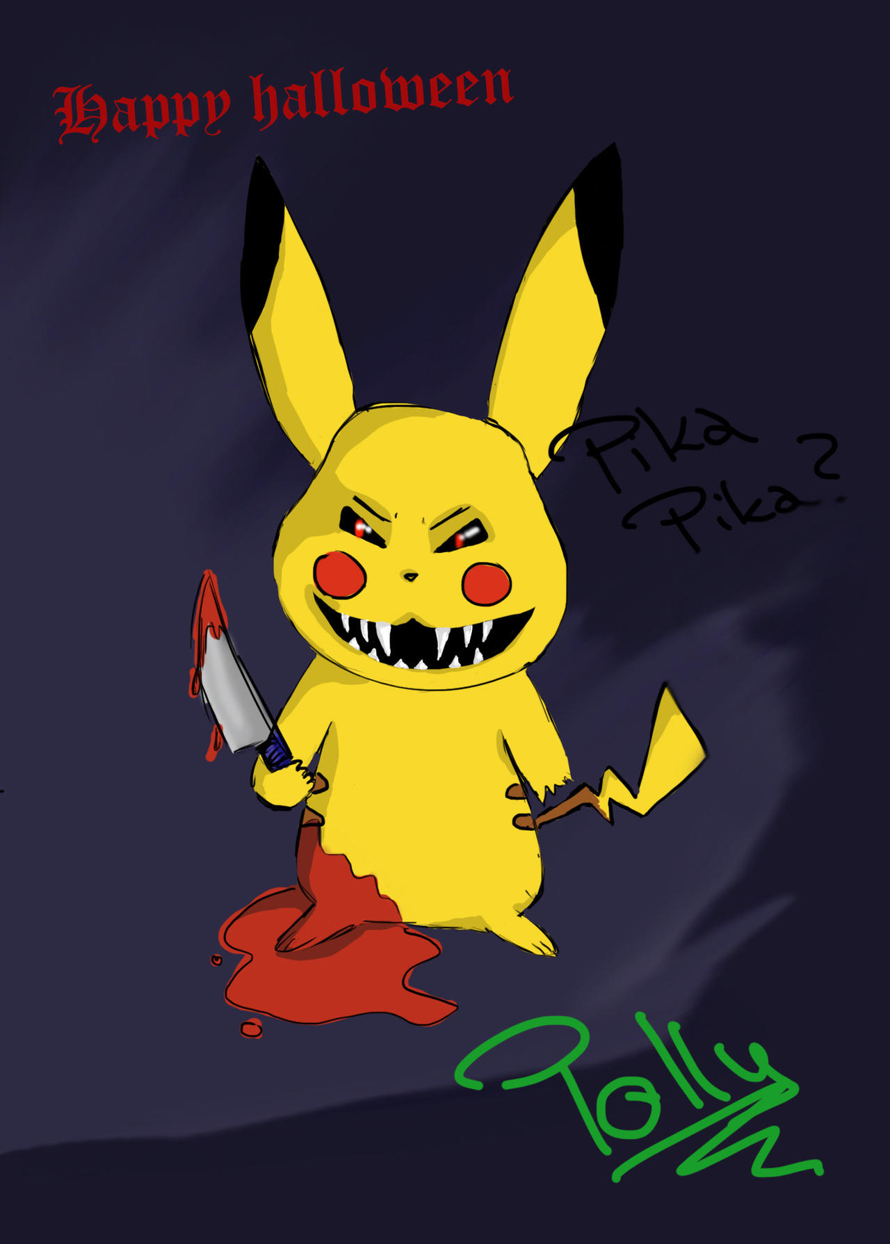 halloween pikachu by PervyPollySage on DeviantArt