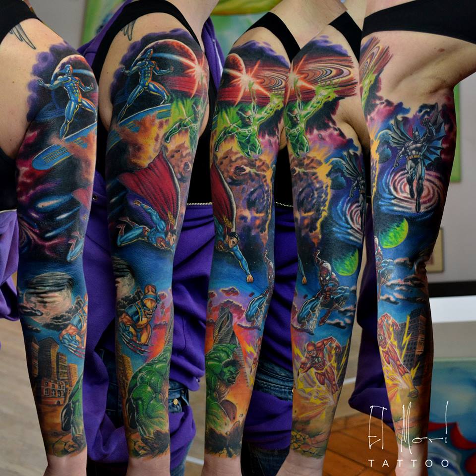 superhero sleeve