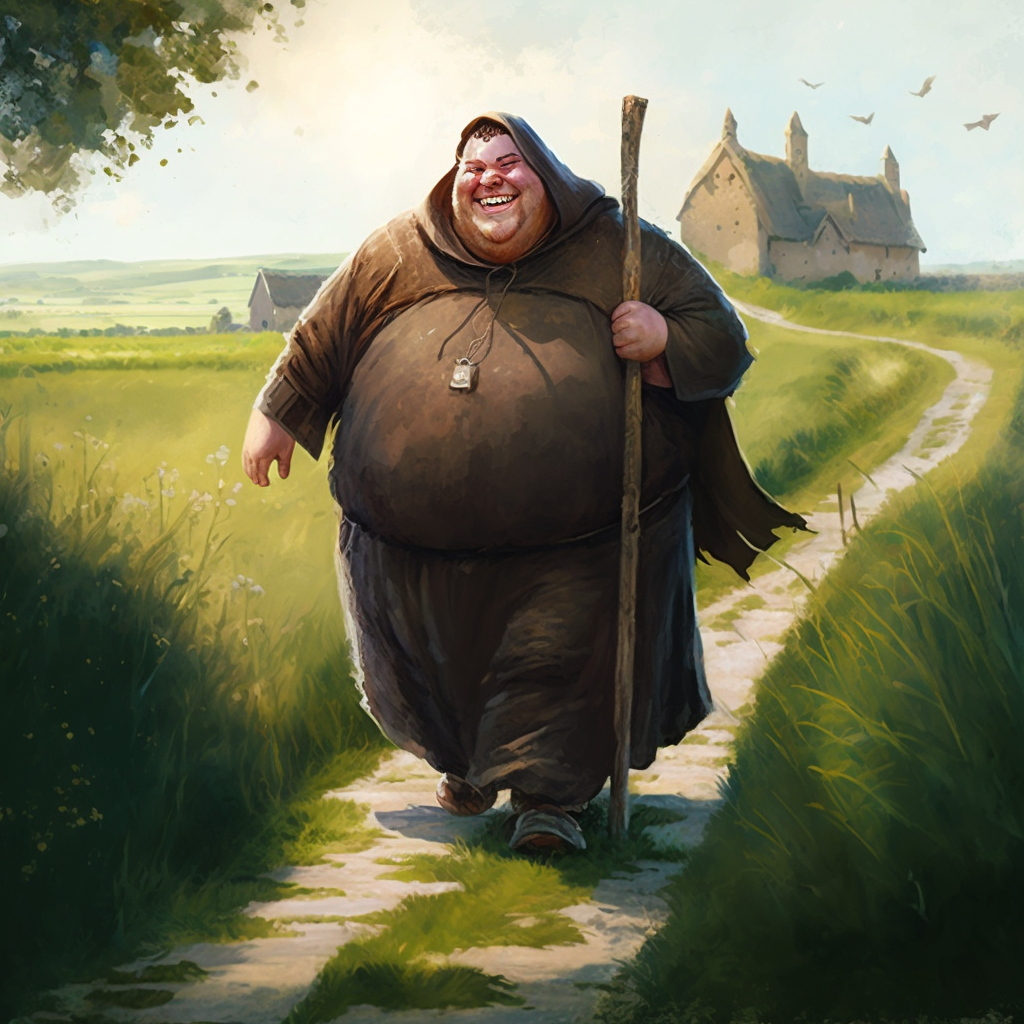 The Happy Friar by AlconBlue on DeviantArt