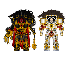 Horus Lupercal(wh40k)BY EQUILIBRIUM