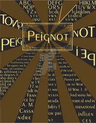 Peignot Poster