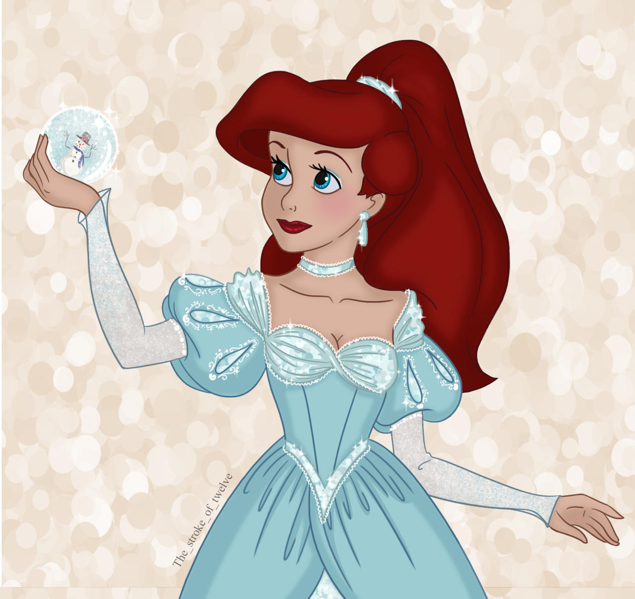 Once upon a Christmas - Princess Ariel by TheStrokeofTwelve on DeviantArt Once upon a Christmas - Princess Ariel by TheStrokeofTwelve on DeviantArt