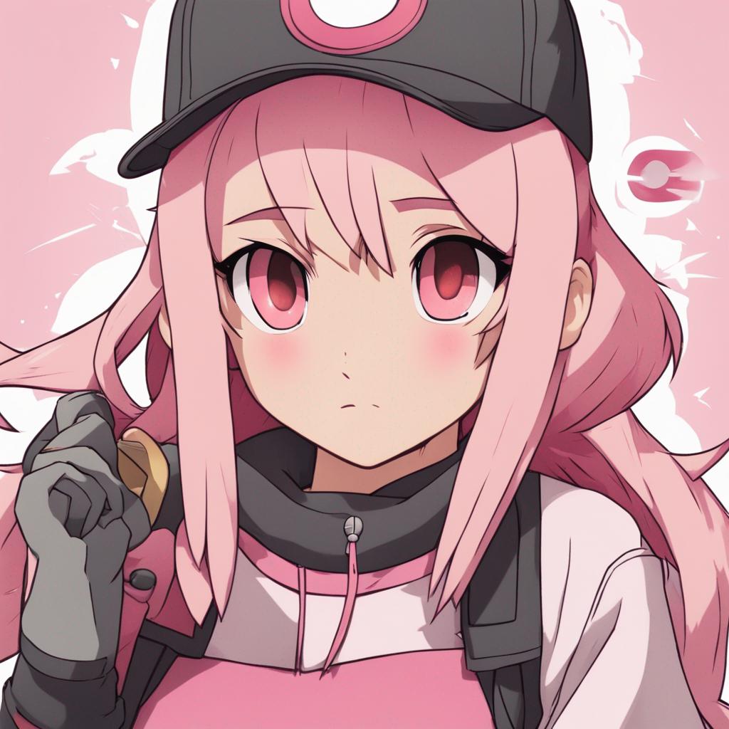 Pink Trainer Icon Pink Hair Pokemon Trainer by StitchAnimeFan81818 on DeviantArt