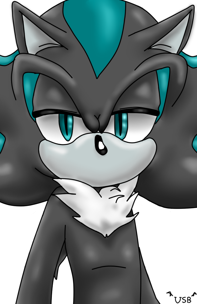 Mephiles As Rouge Mephiles Coloured by UnknownSpy on DeviantArt