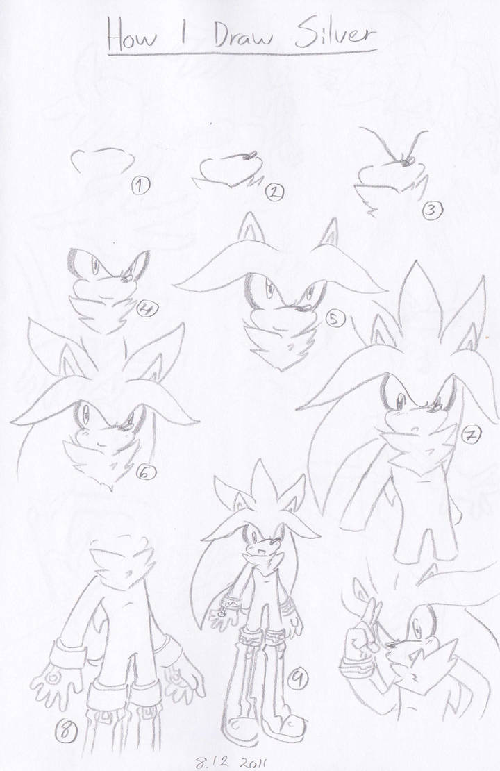 How I draw Silver by UnknownSpy on DeviantArt