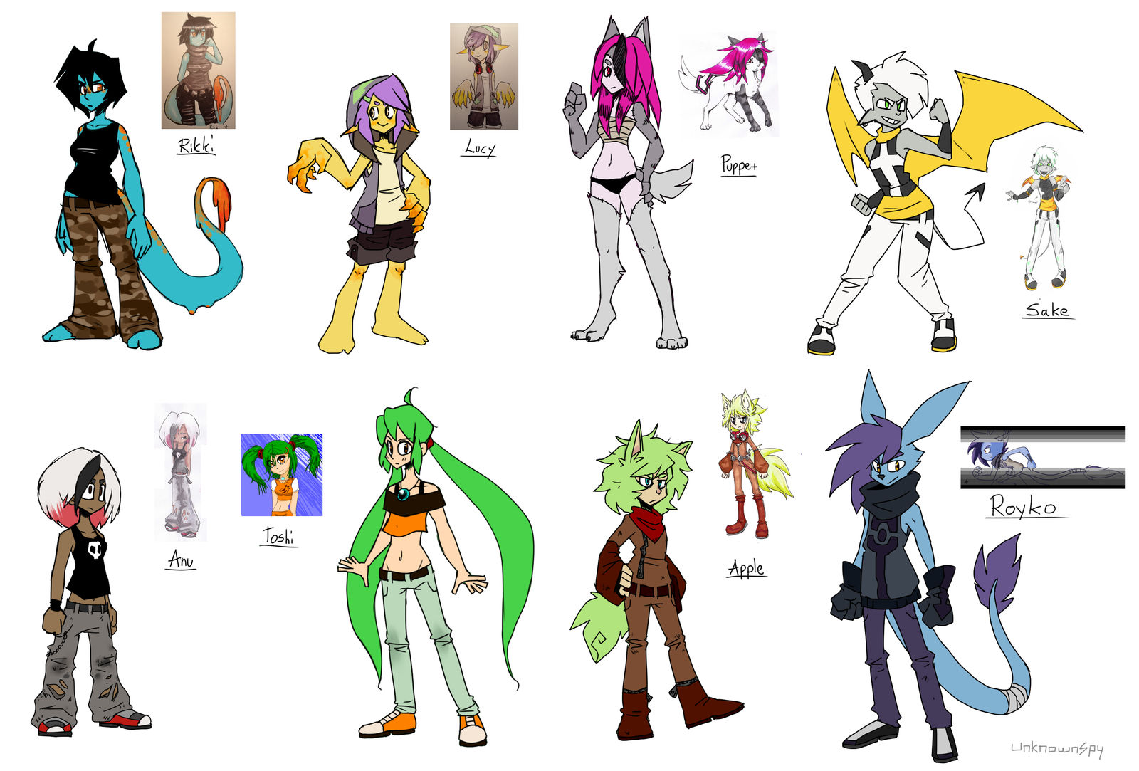 Old Character Redraw by UnknownSpy on DeviantArt