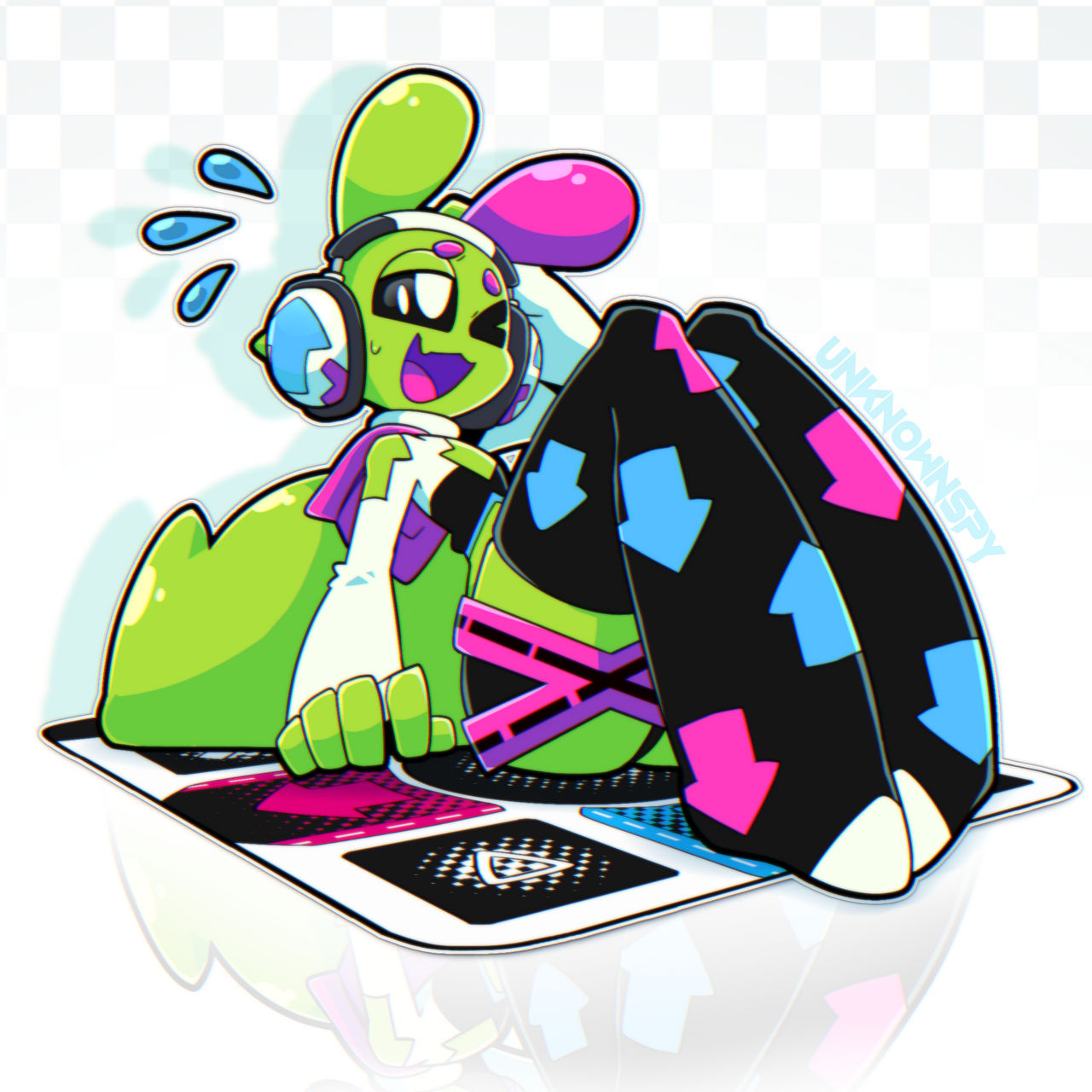 DDR Sploot by UnknownSpy on DeviantArt