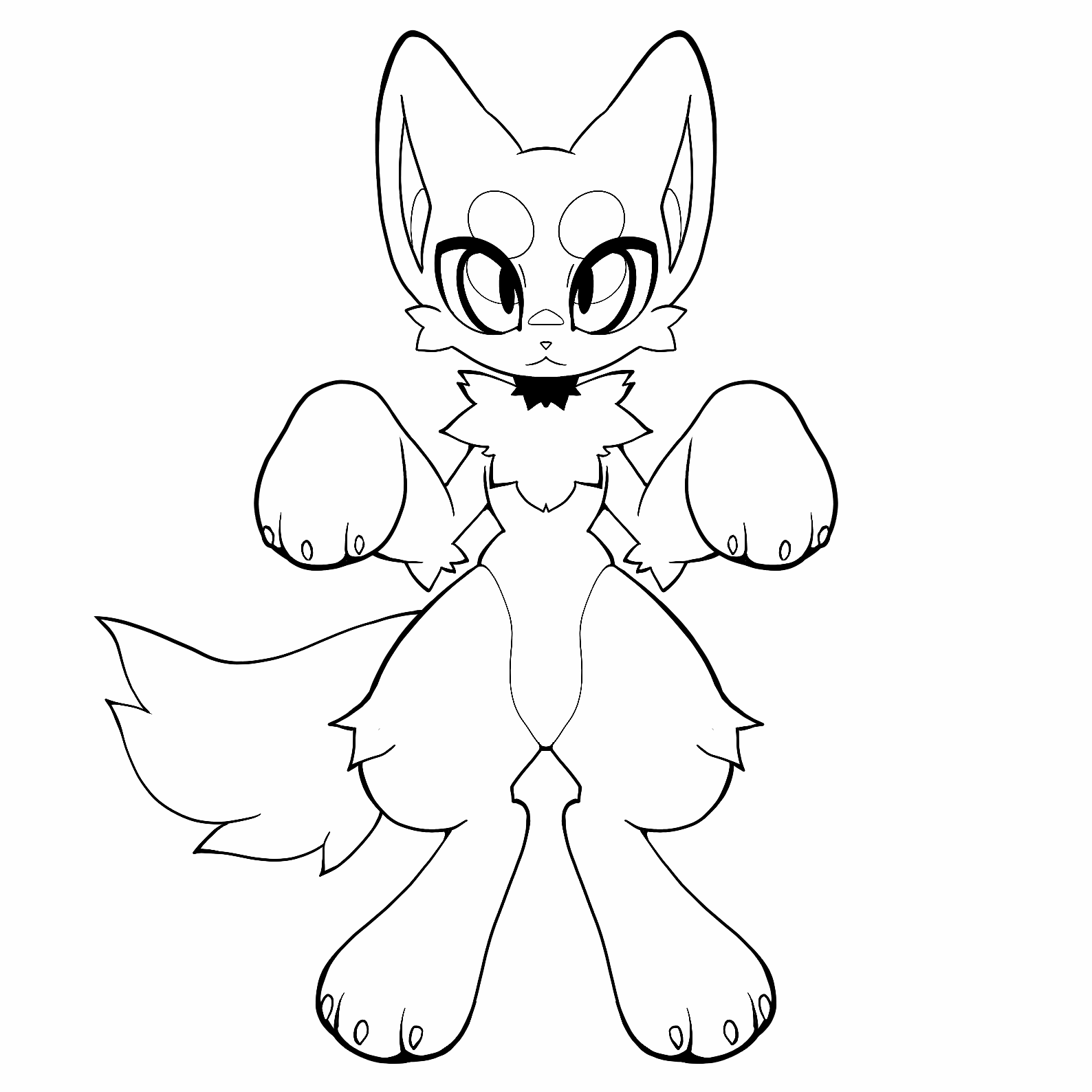 F2U Canine Base by UnknownSpy on DeviantArt