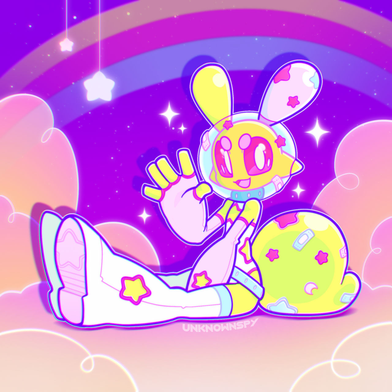 Ylw Sploot by UnknownSpy on DeviantArt