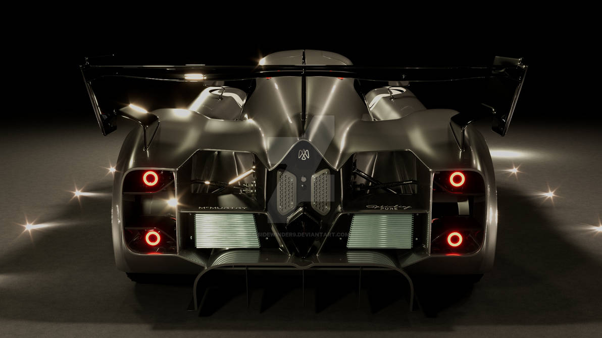 McMurtry Speirling Pure Hypercar - Rear view by sidewinder9 on DeviantArt