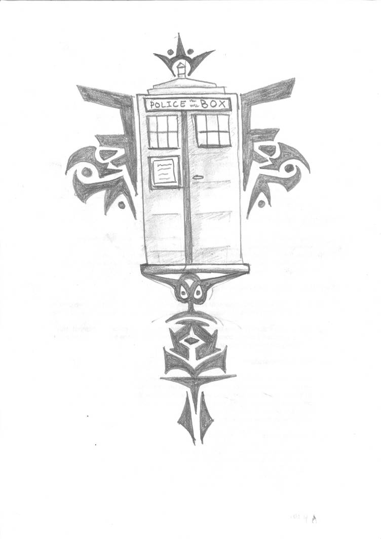 Dunced Tardis Tattoo Design by dunced on DeviantArt