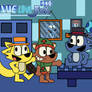 Cilbie and Lubie in fiubie room