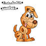 Word dog art