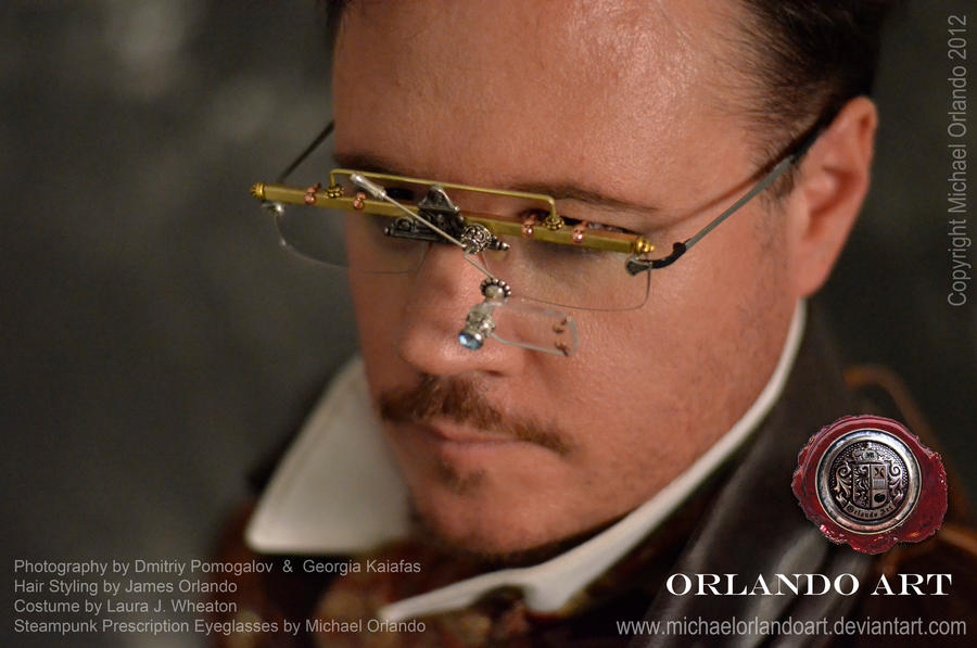 Steampunk prescription eyeglasses