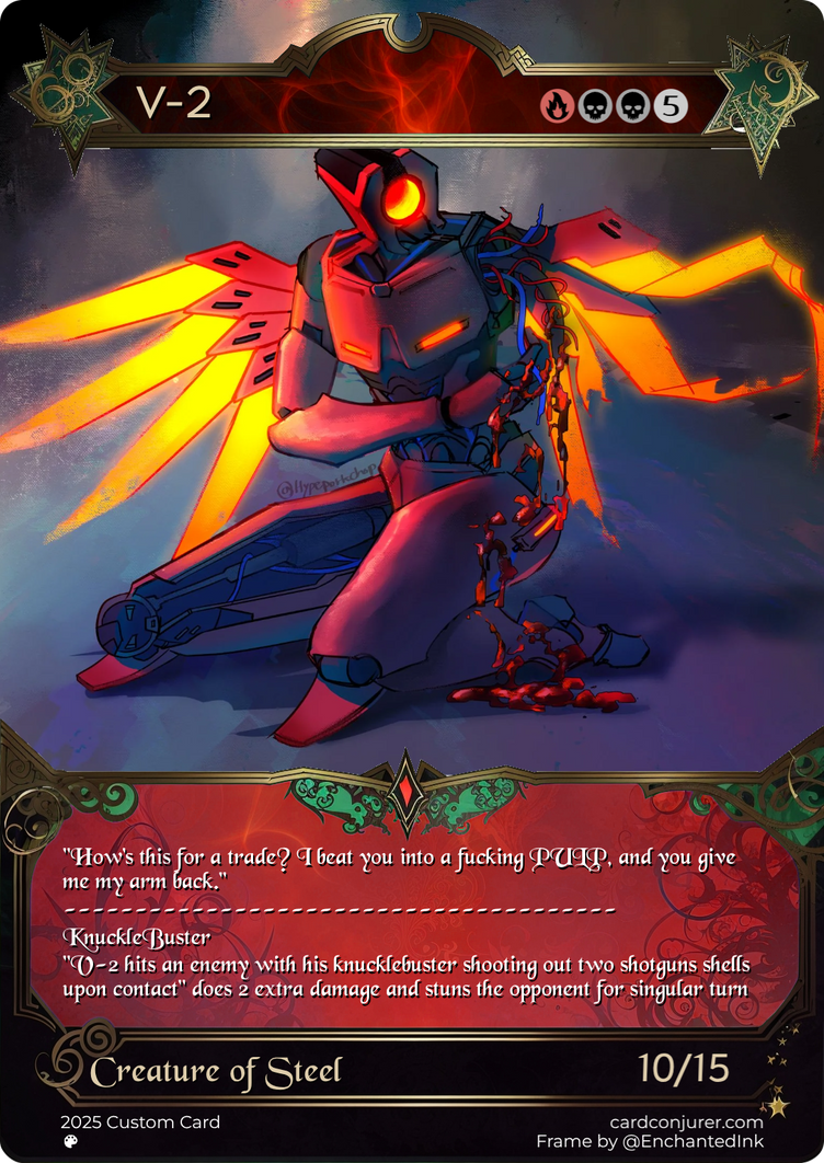 Mtg Deviantart V-2 MTG card by Gastrosnap1242 on DeviantArt