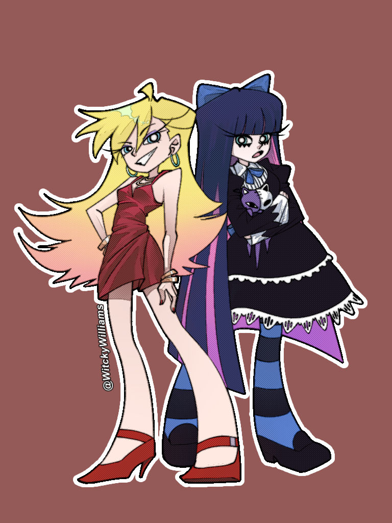 Panty Stocking with Garterbelt by WitckyWilliams on DeviantArt Panty Stocking with Garterbelt by WitckyWilliams on DeviantArt