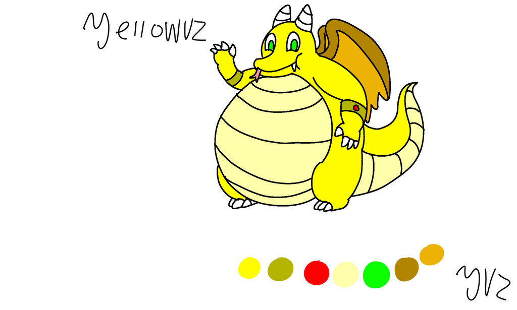 Yellowvz the dragon refrence