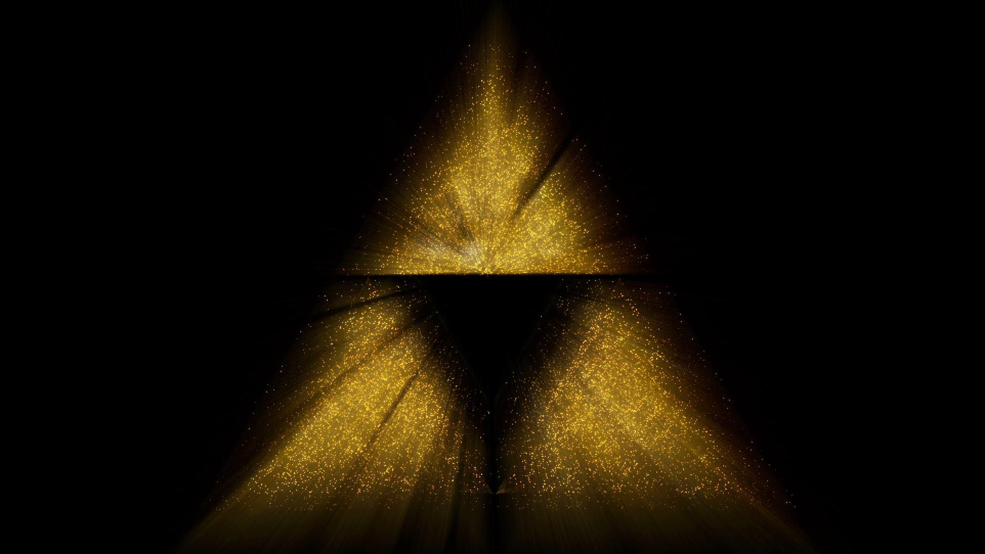 The Legend of Zelda - Triforce blurred by Time