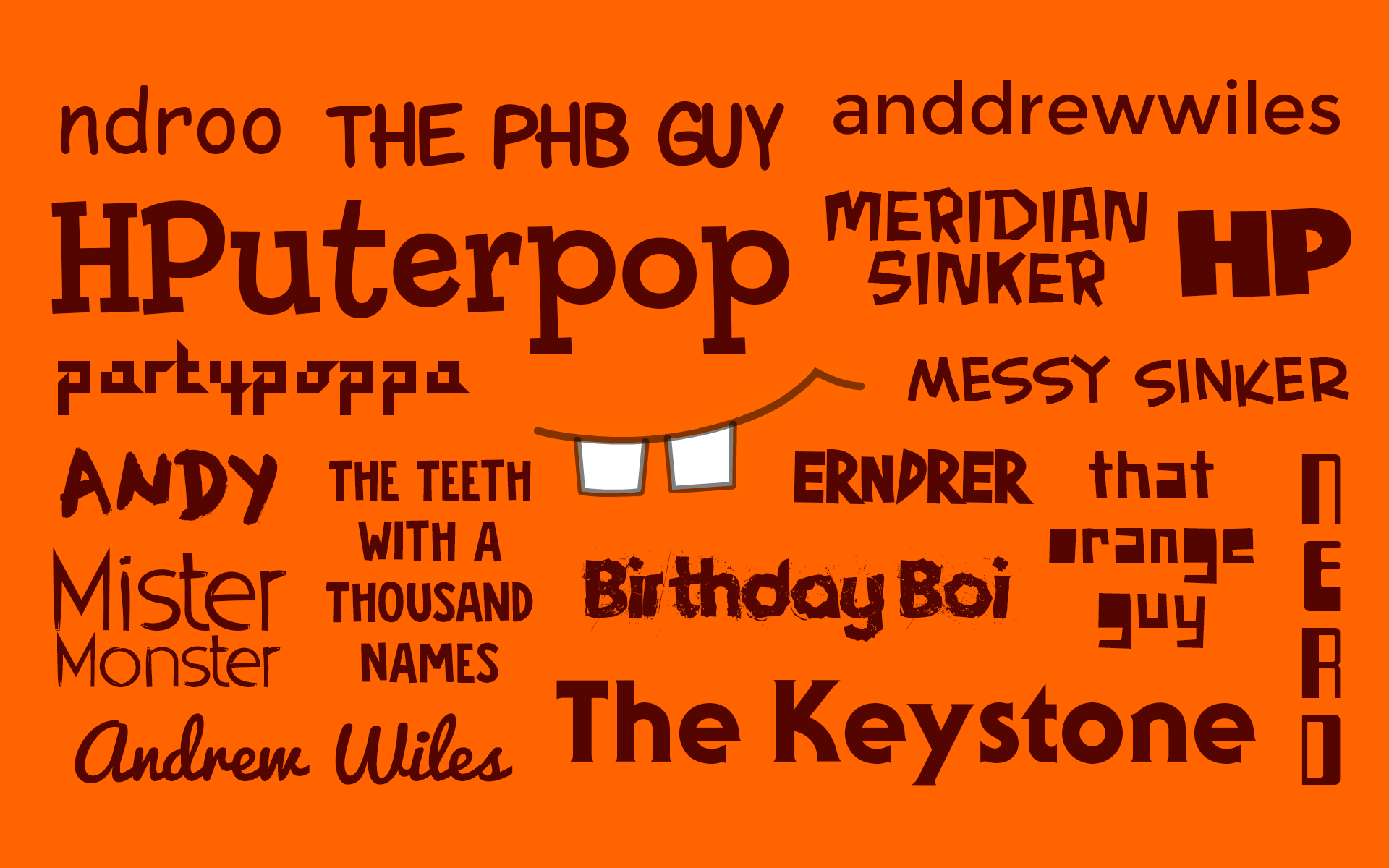 Happy 14th Birthday, Andrew!