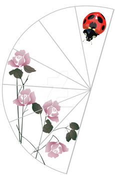 Ladybug Flower fan