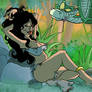 Kaa and the jungle girl pic 01