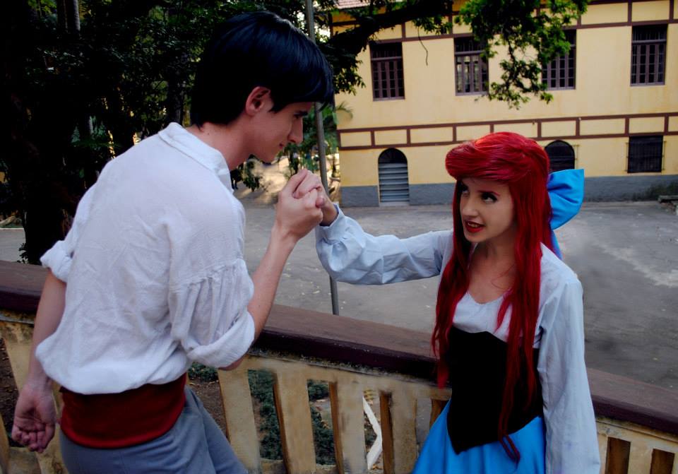 Ariel and Eric s2  Cosplay - Kiss The Girl