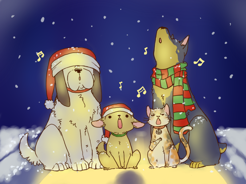 Adorable Carolers