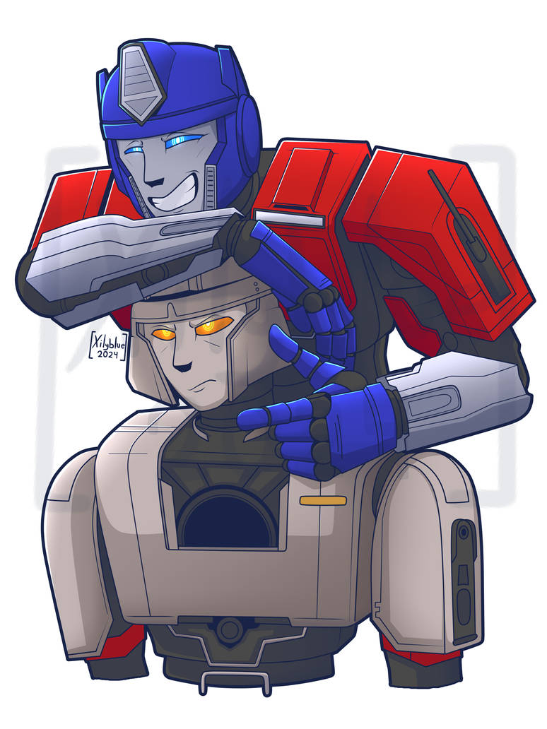 Pax Chapter 16 Orion Pax and D-16 by Xilyblue on DeviantArt