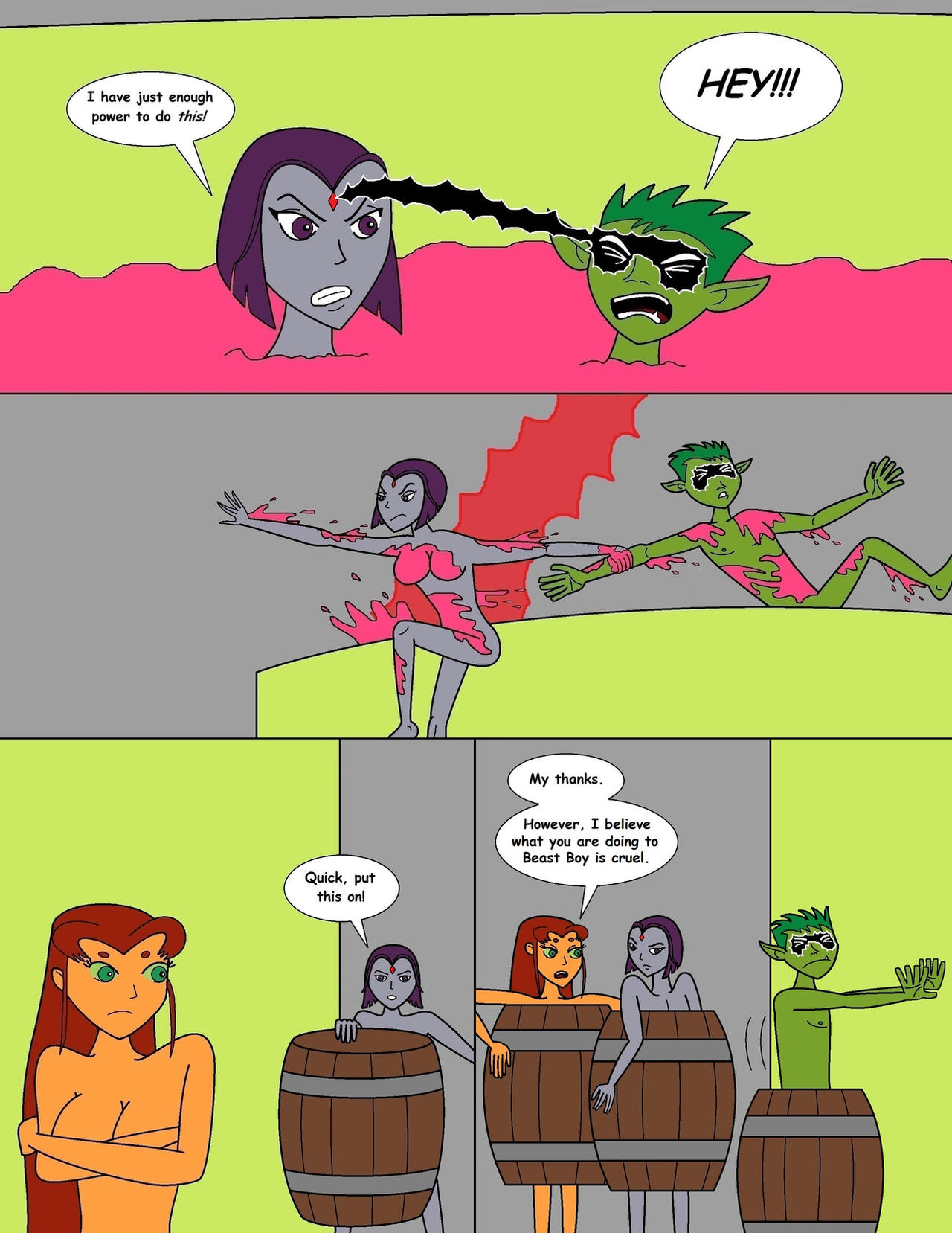 Teen Titans: Naked Danger page16