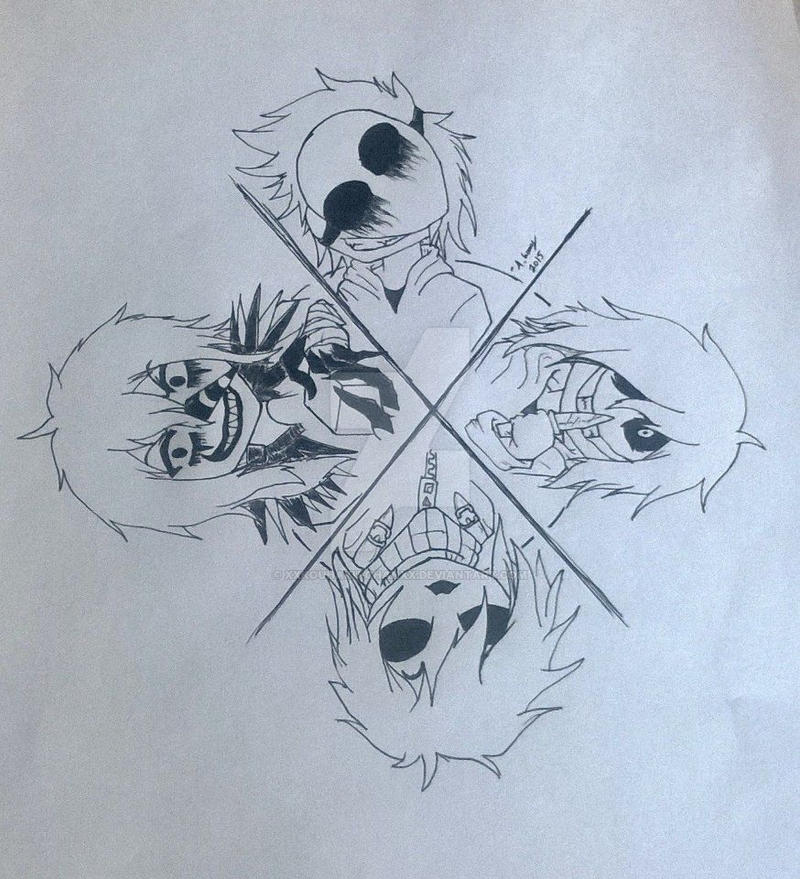Creepypasta Tattoo Design(personal) by xXKouhakuChanXx on DeviantArt