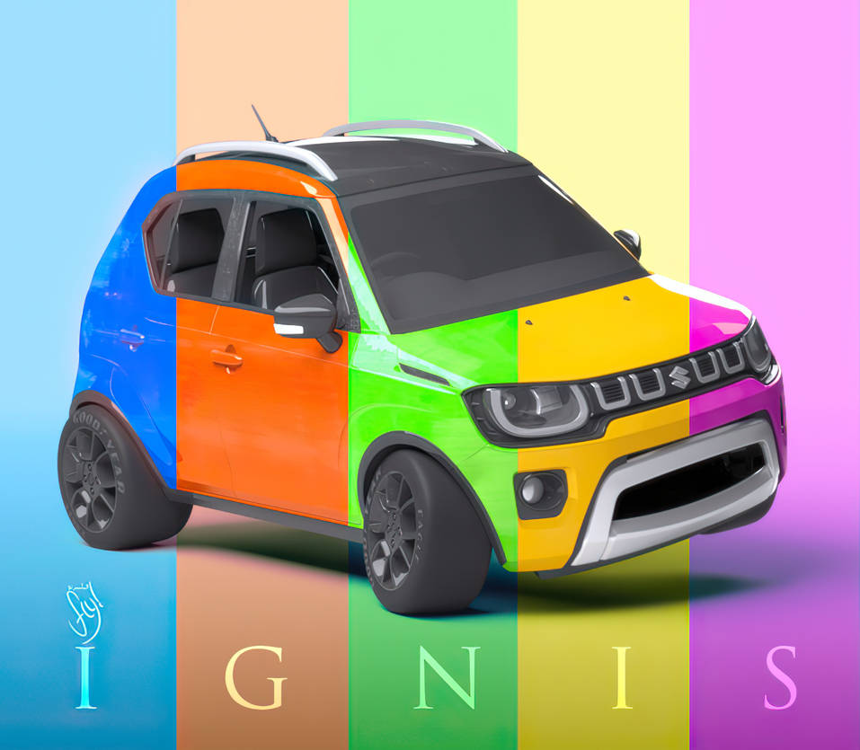 Ignis - Choose your color. (3d model and render) by Bertoness on DeviantArt