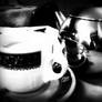 Teapot, Cup and Saucer.