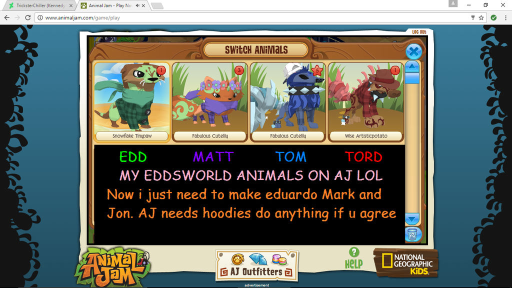 Eddsworld animals