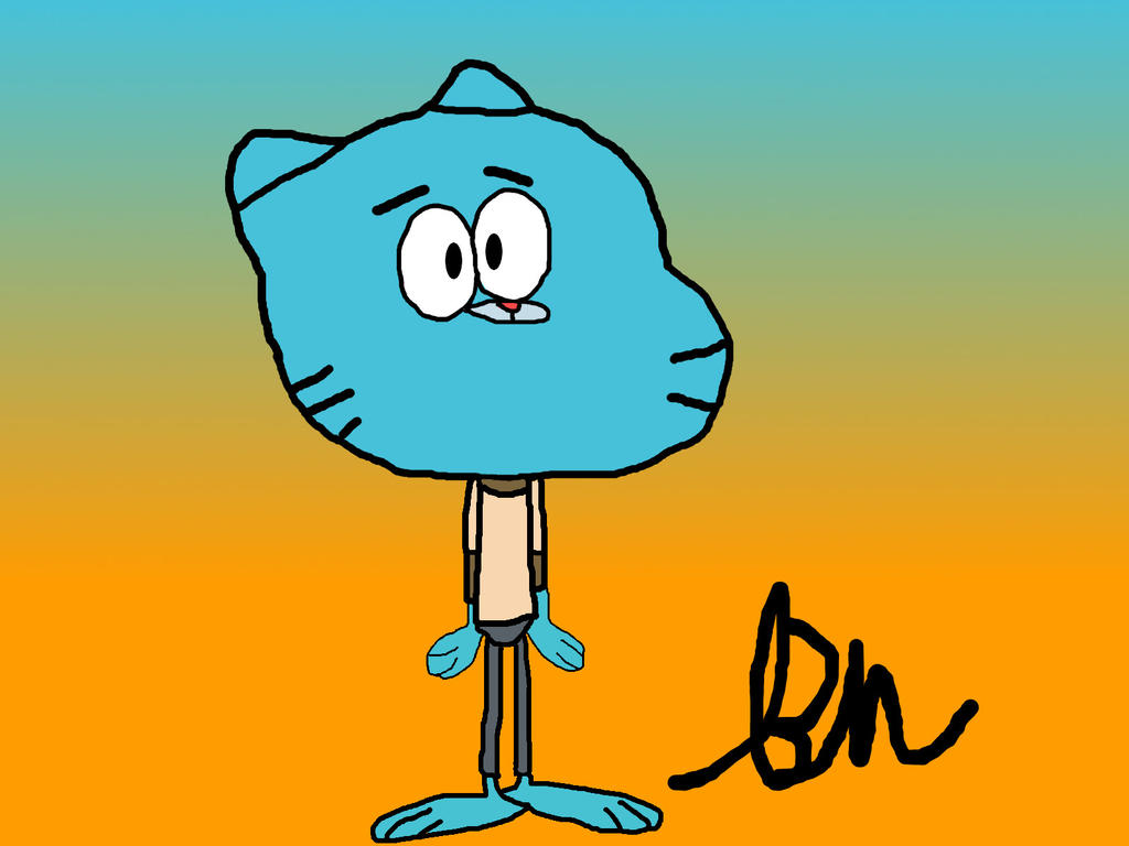 Gumball in his House by SuperLooneyDude on DeviantArt