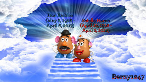 Two Potato Heads in Heaven