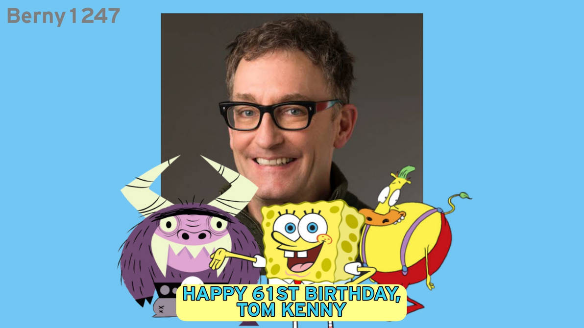 Celebrated Voice Actor Tom Kenny Wishes a Happy Birthday to