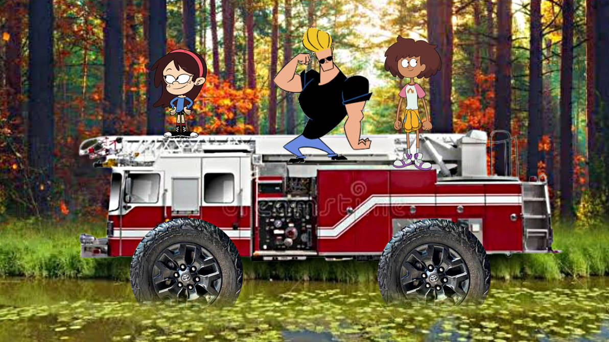 Deviantart Fire Engine Fire engine on a lake by bnyn1247arts on DeviantArt