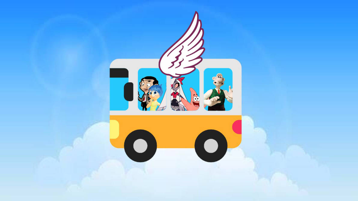 Flying Bus Animation The bus with wings by bnyn1247arts on DeviantArt